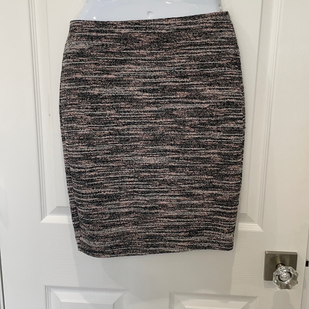 Express stretch waist multi color skirt
